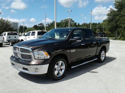 Luxury Brown Pearl Ram 1500 Big Horn Crew Cab.  Click to enlarge.