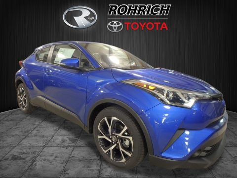 Blue Eclipse Metallic Toyota C-HR XLE.  Click to enlarge.