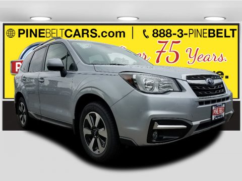 Ice Silver Metallic Subaru Forester 2.5i Premium.  Click to enlarge.