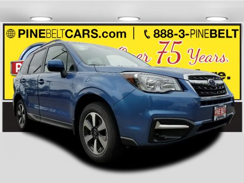 Quartz Blue Pearl Subaru Forester 2.5i Premium.  Click to enlarge.