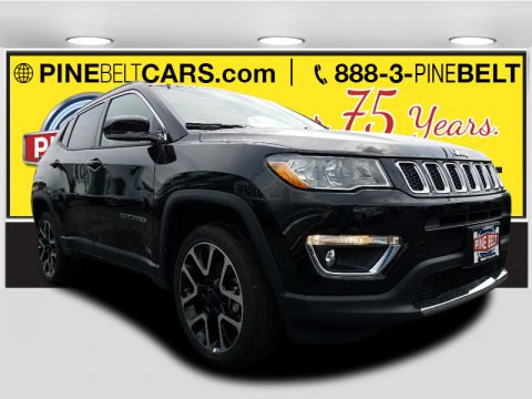 Diamond Black Crystal Pearl Jeep Compass Limited 4x4.  Click to enlarge.