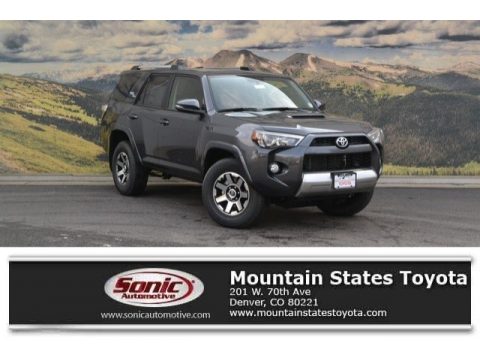 Magnetic Gray Metallic Toyota 4Runner TRD Off-Road Premium 4x4. Click to enlarge. Magnetic Gray Metallic Toyota 4Runner TRD Off-Road Premium 4x4. Click to enlarge.