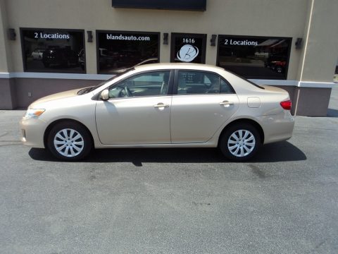 Sandy Beach Metallic Toyota Corolla LE. Click to enlarge. Sandy Beach Metallic Toyota Corolla LE. Click to enlarge.