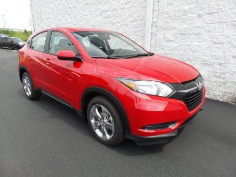 Milano Red Honda HR-V LX AWD.  Click to enlarge.