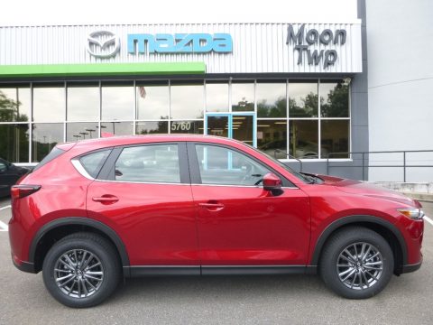Soul Red Metallic Mazda CX-5 Sport AWD.  Click to enlarge.