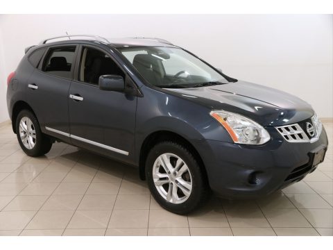 Graphite Blue Nissan Rogue SV.  Click to enlarge.