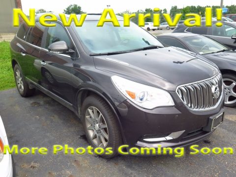 Cyber Gray Metallic Buick Enclave Leather AWD.  Click to enlarge.