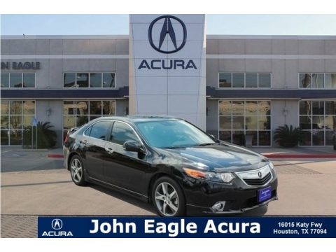 Crystal Black Pearl Acura TSX Special Edition Sedan.  Click to enlarge.
