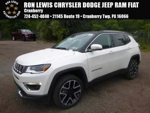 White Jeep Compass Limited 4x4.  Click to enlarge.