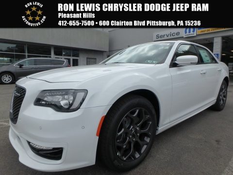 Bright White Chrysler 300 S AWD.  Click to enlarge.
