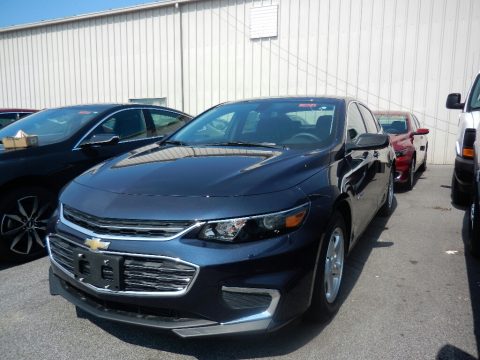 Blue Velvet Metallic Chevrolet Malibu LS.  Click to enlarge.