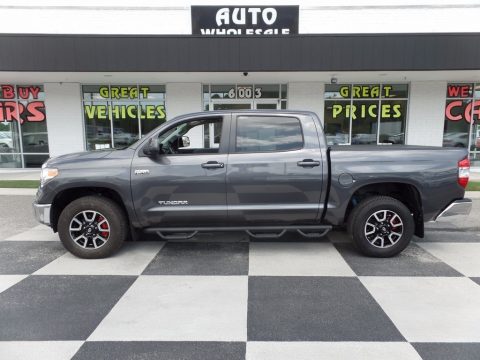 Magnetic Gray Metallic Toyota Tundra Limited CrewMax 4x4.  Click to enlarge.