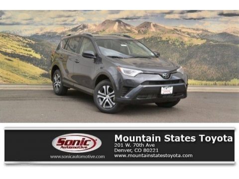 Magnetic Gray Metallic Toyota RAV4 LE.  Click to enlarge.