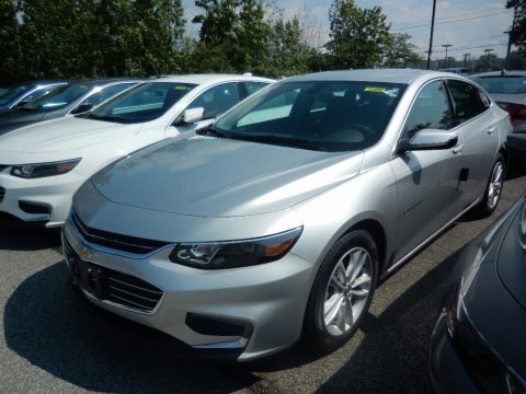 Silver Ice Metallic Chevrolet Malibu LT.  Click to enlarge.