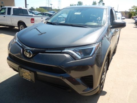 Magnetic Gray Metallic Toyota RAV4 LE.  Click to enlarge.