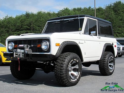 Wimbledon White Ford Bronco Sport Wagon.  Click to enlarge.