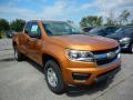 Front 3/4 View of 2017 Chevrolet Colorado WT Extended Cab #3