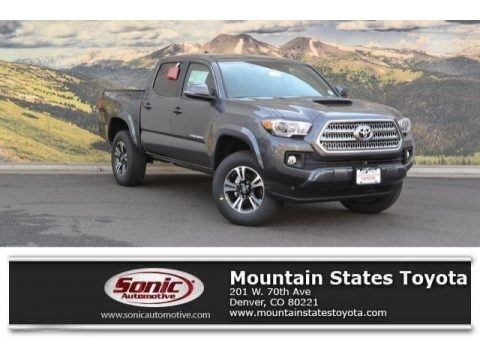 Magnetic Gray Metallic Toyota Tacoma TRD Sport Double Cab 4x4.  Click to enlarge.