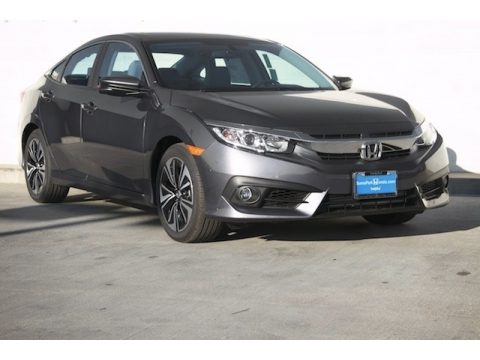Modern Steel Metallic Honda Civic EX-T Sedan.  Click to enlarge.