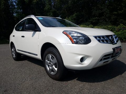 Pearl White Nissan Rogue Select S. Click to enlarge. Pearl White Nissan Rogue Select S. Click to enlarge.