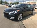 Front 3/4 View of 2017 Hyundai Veloster Value Edition #1
