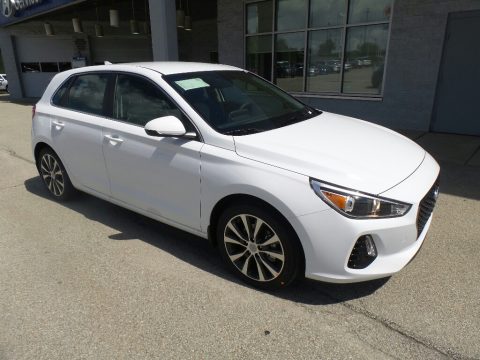 Ceramic White Hyundai Elantra GT .  Click to enlarge.