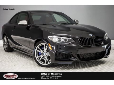 Black Sapphire Metallic BMW M235i Coupe.  Click to enlarge.