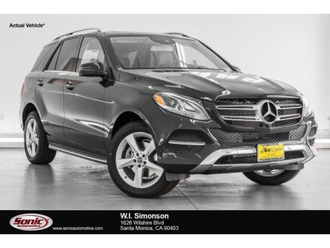 Black Mercedes-Benz GLE 350.  Click to enlarge.