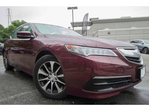 Basque Red Pearl II Acura TLX 2.4.  Click to enlarge.