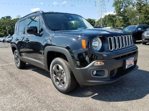 Black Jeep Renegade Latitude 4x4.  Click to enlarge.