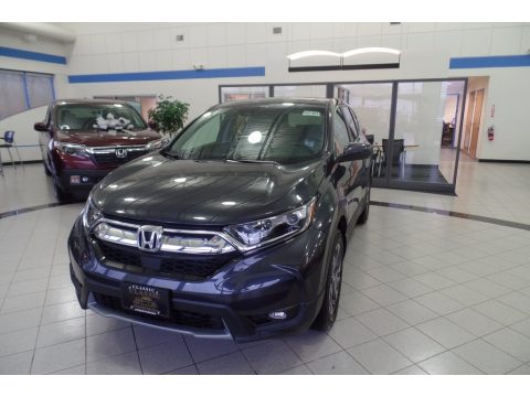 Gunmetal Metallic Honda CR-V EX AWD.  Click to enlarge.