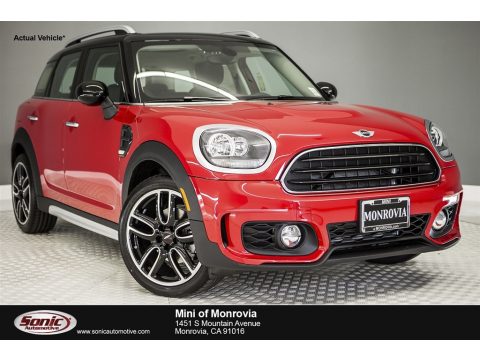 Chili Red Mini Countryman Cooper.  Click to enlarge.
