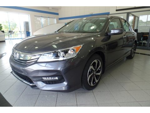 Modern Steel Metallic Honda Accord EX-L Sedan.  Click to enlarge.