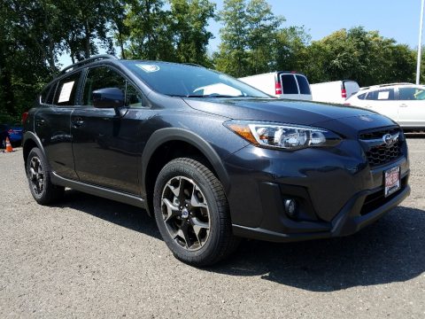 Dark Gray Metallic Subaru Crosstrek 2.0i Premium.  Click to enlarge.