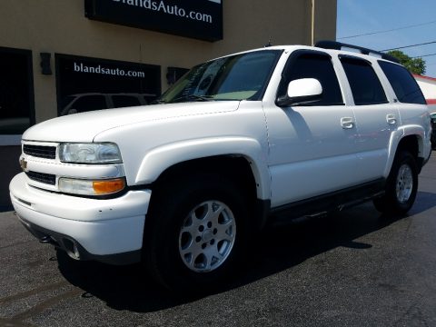 Summit White Chevrolet Tahoe Z71 4x4.  Click to enlarge.