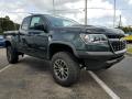 Front 3/4 View of 2018 Chevrolet Colorado ZR2 Extended Cab 4x4 #1