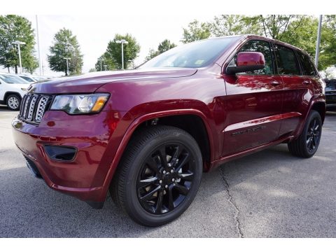 Velvet Red Pearl Jeep Grand Cherokee Altitude.  Click to enlarge.