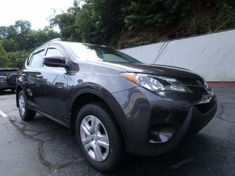 Magnetic Gray Metallic Toyota RAV4 LE.  Click to enlarge.