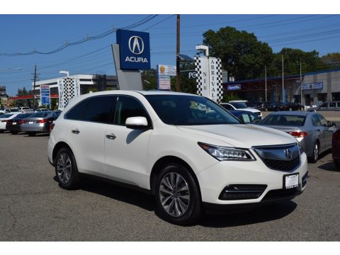 White Diamond Pearl Acura MDX SH-AWD Technology. Click to enlarge. White Diamond Pearl Acura MDX SH-AWD Technology. Click to enlarge.