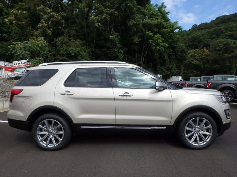 White Gold Ford Explorer Limited 4WD.  Click to enlarge.