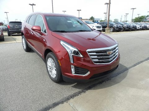 Red Passion Tintcoat Cadillac XT5 FWD.  Click to enlarge.
