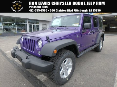 Extreme Purple Jeep Wrangler Unlimited Sport 4x4. Click to enlarge. Extreme Purple Jeep Wrangler Unlimited Sport 4x4. Click to enlarge.