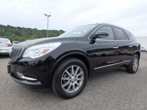 Ebony Twilight Metallic Buick Enclave Leather AWD.  Click to enlarge.