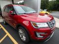 Front 3/4 View of 2017 Ford Explorer Limited 4WD #5