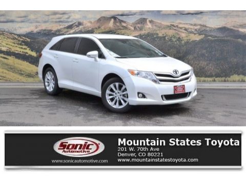 Blizzard White Pearl Toyota Venza LE AWD.  Click to enlarge.