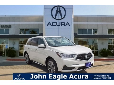 White Diamond Pearl Acura MDX .  Click to enlarge.