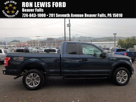 Blue Jeans Ford F150 STX SuperCab 4x4.  Click to enlarge.