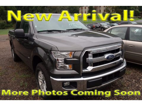 Lithium Gray Ford F150 XLT SuperCrew 4x4.  Click to enlarge.