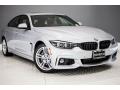 Front 3/4 View of 2018 BMW 4 Series 440i Gran Coupe #12