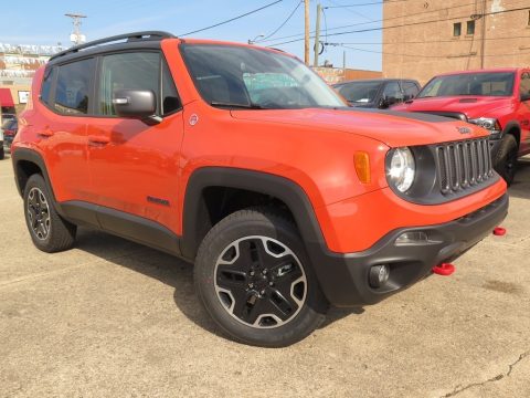 Omaha Orange Jeep Renegade Trailhawk 4x4.  Click to enlarge.